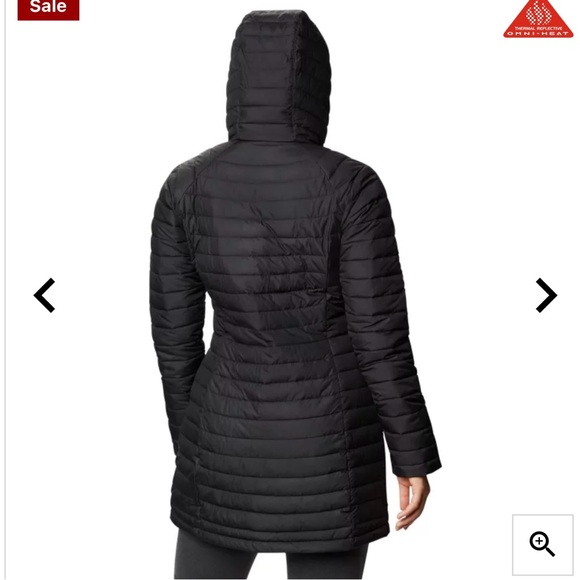 Women's Columbia Omni White out Black Quilted Jacket size medium - Picture 3 of 10